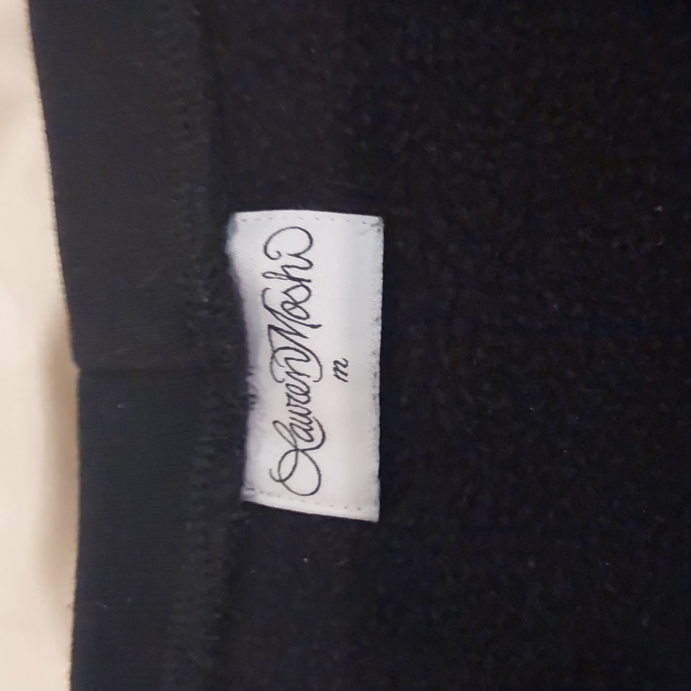 Lauren Moshi Sierra Checker Tongue Sweatshirt, Size M - Picture 5 of 8